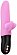 Нежно-розовый пульсатор с клиторальным лепестком Bi Stronic Fusion - 21,5 см.